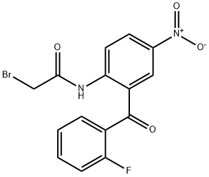 2-溴-N-(2-(2-氟苯甲酰基)-4-硝基苯基)乙酰胺
