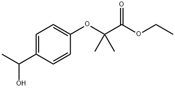 ethyl 2-[4-(1-hydroxyethyl)phenoxy]isobutyrate