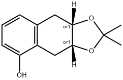 cis-3a,4,9,9a-tetrahydro-2,2-dimethylnaphtho[2,3-d]-1,3-dioxol-5-ol