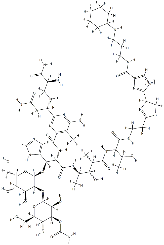 N1-[3-(Cyclohexylamino)propyl]-7,8-dihydrobleomycinamide