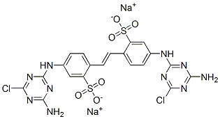 4,4'-Bis(4-amino-6-chloro-1,3,5-triazin-2-ylamino)-2,2'-stilbenedisulfonic acid disodium salt