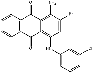 1-amino-2-bromo-4-(3-chloroanilino)anthraquinone