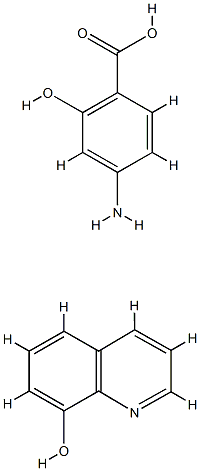4-aminosalicylic acid oxine