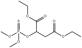 2-[(Dimethoxyphosphinothioyl)oxy]succinic acid diethyl ester