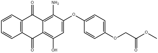 methyl [4-[(1-amino-9,10-dihydro-4-hydroxy-9,10-dioxo-2-anthryl)oxy]phenoxy]acetate