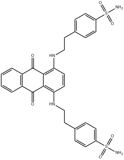 4,4'-[(9,10-dihydro-9,10-dioxo-1,4-anthrylene)bis(iminoethylene)]bis(benzenesulphonamide)