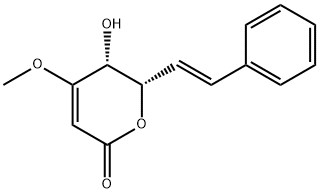 (5R,6S)-5,6-Dihydro-5-hydroxy-4-methoxy-6-[(E)-2-phenylethenyl]-2H-pyran-2-one