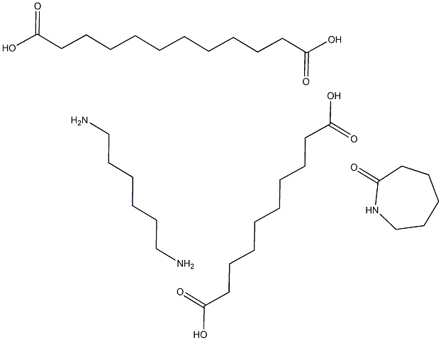 Dodecanedioic acid, polymer with decanedioic acid, hexahydro-2H-azepin-2-one and 1,6-hexanediamine