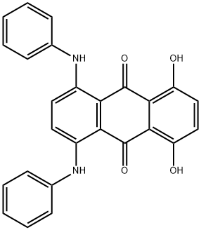 1,4-dihydroxy-5,8-bis(phenylamino)anthraquinone