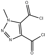 1H-1,2,3-Triazole-4,5-dicarbonyl dichloride, 1-methyl- (9CI)