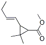 3-(1-butenyl)-2,2-dimethylcyclo-propanoic acid methyl ether