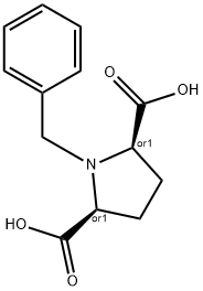 (2S,5R)-1-benzylpyrrolidine-2,5-dicarboxylic acid