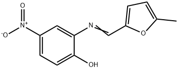 2-{[(5-methyl-2-furyl)methylene]amino}-4-nitrophenol