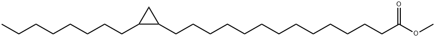 Cyclopropanetetradecanoic acid, 2-octyl-, methyl ester