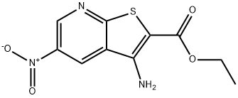 3-氨基-5-硝基噻吩并[2,3-B]吡啶-2-羧酸乙酯