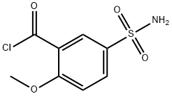 5-(aminosulphonyl)-2-methoxybenzoyl chloride