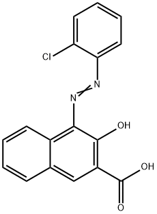4-[(2-chlorophenyl)azo]-3-hydroxy-2-naphthoic acid