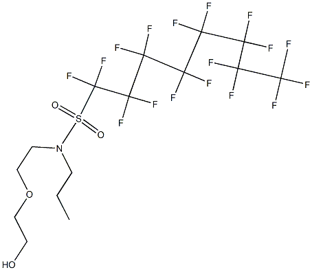 Poly(oxy-1,2-ethanediyl), α-[2-[[(heptadecafluorooctyl) sulfonyl]propylamino]ethyl]-ω-hydroxy -