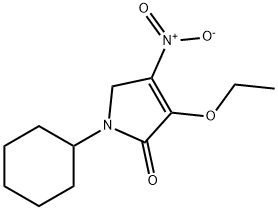 4-Nitro-1-cyclohexyl-3-ethoxy-1,5-dihydro-2H-pyrrol-2-one
