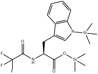 Nα-(Trifluoroacetyl)-1-(trimethylsilyl)-L-tryptophan trimethylsilyl ester