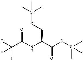 N-(Trifluoroacetyl)-O-(trimethylsilyl)-L-serine trimethylsilyl ester