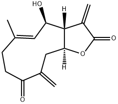 (3aS,4R,11aS)-3a,7,8,10,11,11a-Hexahydro-4-hydroxy-6-methyl-3,10-bis(methylene)cyclodeca[b]furan-2,9(3H,4H)-dione