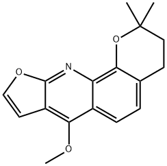 3,4-Dihydro-7-methoxy-2,2-dimethyl-2H-furo[2,3-b]pyrano[3,2-h]quinoline