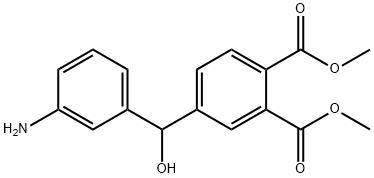 dimethyl 4-[(3-aminophenyl)hydroxymethyl]phthalate