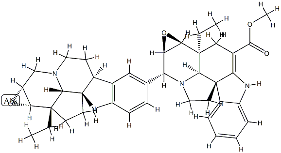 (5α,12β,19α)-2,3-Didehydro-8α-[(2β,5α,12β,19α)-1-demethyl-6β,7β-epoxyvallesamidin-15-yl]-6β,7β-epoxyaspidospermidine-3-carboxylic acid methyl ester