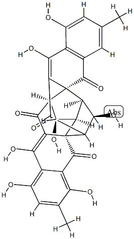 (1S,1'S,2R,2'R,3S,3'S,9aR,9'aR)-8-Hydroxyrugulosin