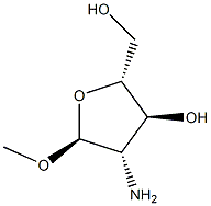 Methyl 2-amino-2-deoxy-α-D-arabinofuranoside