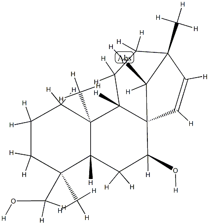 (4S,8R,13R,14S)-13-Methyl-17-norkaur-15-ene-7β,14,18-triol