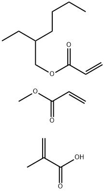 2-甲基-2-丙烯酸与2-丙烯酸-2-乙基己酯和2-丙烯酸甲酯的聚合物