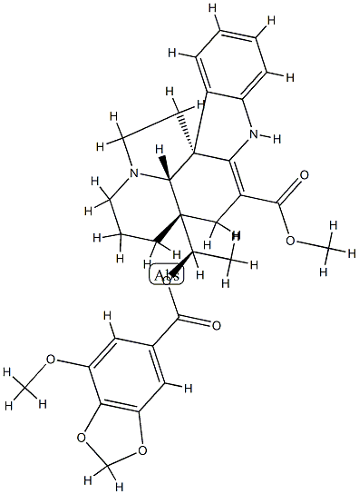 (12R,19α,20R)-2,3-Didehydro-20-[[(7-methoxy-1,3-benzodioxol-5α-yl)carbonyl]oxy]aspidospermidine-3-carboxylic acid methyl ester