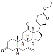 ethyl 3,7,12-trioxo-5betacholan-24-oate
