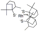 rhodium(3+) 2,6,6-trimethylbicyclo[3.1.1]heptanethiolate