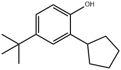 4-tert-butyl-2-cyclopentylphenol