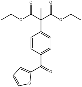 diethyl methyl[4-(2-thienylcarbonyl)phenyl]malonate