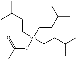 acetic acid, tris(3-methylbutyl)germanium