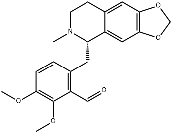 (+)-2,3-Dimethoxy-6-[[(5R)-5,6,7,8-tetrahydro-6-methyl-1,3-dioxolo[4,5-g]isoquinoline-5-yl]methyl]benzaldehyde