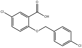 5-氯-2-(4-氯苄基)氧基-苯甲酸