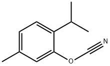 Cyanic acid, 5-methyl-2-(1-methylethyl)phenyl ester (9CI)