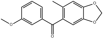 3-Methoxyphenyl(6-methyl-1,3-benzodioxol-5-yl) ketone