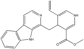 (+)-5-Vinyl-1,4-dihydro-4-(9H-pyrido[3,4-b]indol-1-ylmethyl)-3-pyridinecarboxylic acid methyl ester