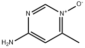 4-Pyrimidinamine, 6-methyl-, 1-oxide (9CI)