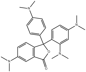 3-[2,4-bis(dimethylamino)phenyl]-6-(dimethylamino)-3-[4-(dimethylamino)phenyl]phthalide