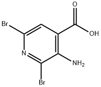 3-氨基-2,6-二溴吡啶-4-羧酸