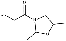 Oxazolidine, 3-(chloroacetyl)-2,5-dimethyl- (9CI)
