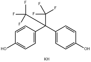 potassium p-[2,2,2-trifluoro-1-(p-hydroxyphenyl)-1-(trifluoromethyl)ethyl]phenolate