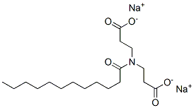 disodium N-(2-carboxyethyl)-N-(1-oxododecyl)-beta-alaninate